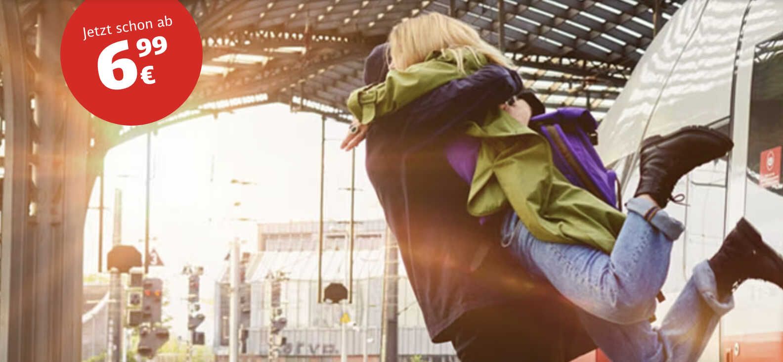 Deutsche Bahn Super Sparpreis auf kurzen & langen Strecken ab 6,99€ Deutsche Bahn Super Sparpreis auf kurzen & langen Strecken ab 6,99€