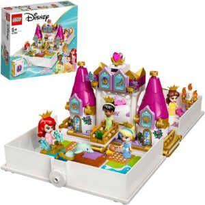LEGO 43193 Disney Princess   Märchenbuch Abenteuer mit Arielle, Belle, Cinderella und Tiana für 20,50€ statt 64,90€