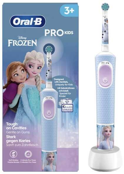 Oral B Elektrische Zahnbürste Vitality PRO Kinder Frozen, ab 3 Jahren für 14,30€ statt 22,95€
