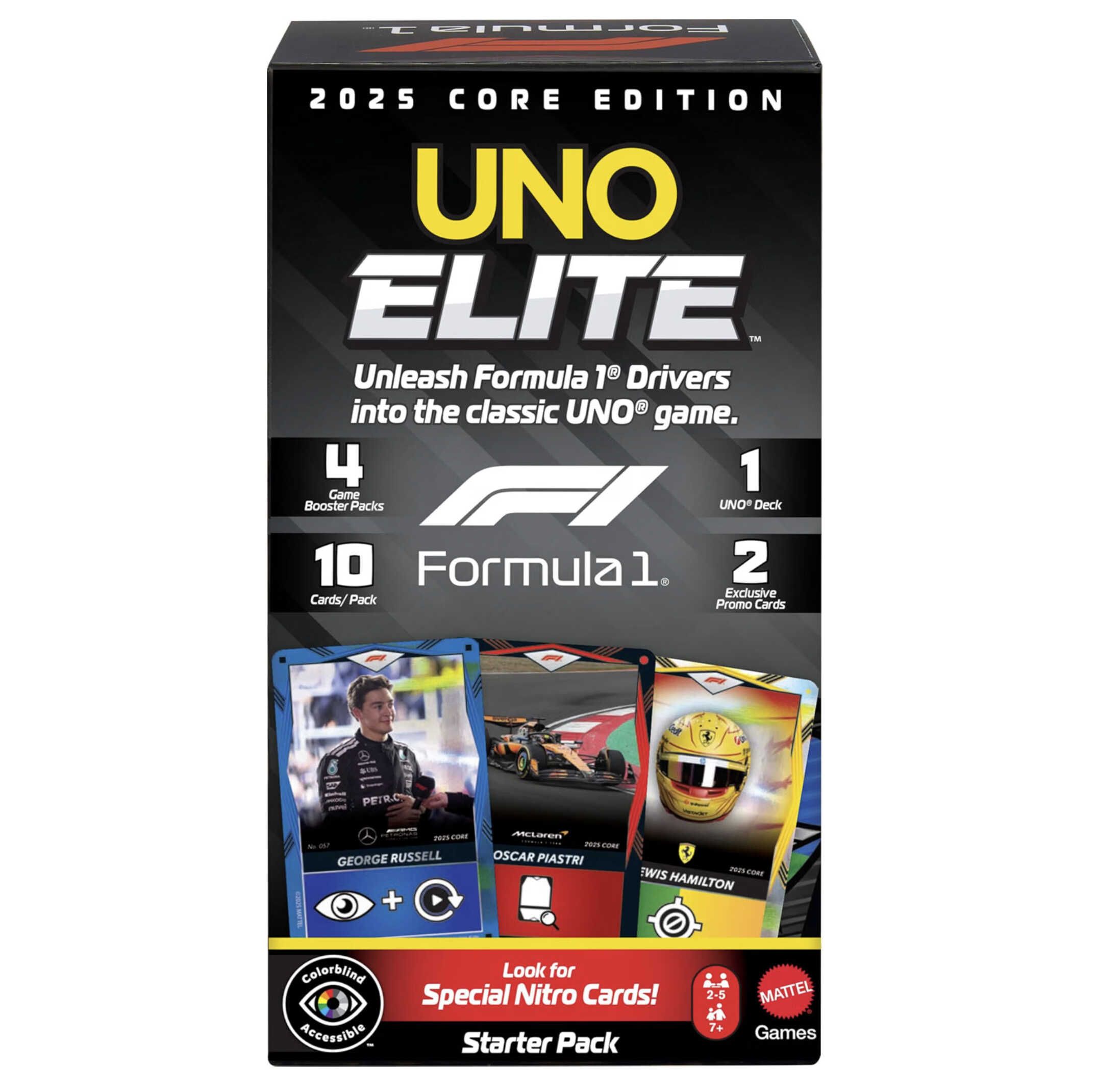 UNO Elite Formel 1 2025 Starterpack Kartenspiel für 12,99€ statt 15,67€ UNO Elite Formel 1 2025 Starterpack Kartenspiel für 12,99€ statt 15,67€
