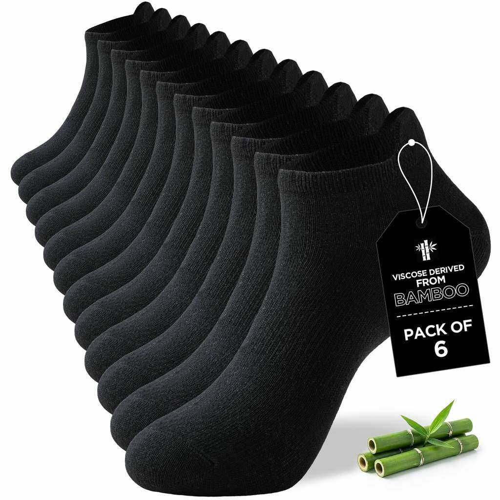 [Prime] Herren Sneaker Socken schwarz