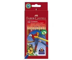 FABER-CASTELL 116512 - Buntstifte Set Dreikantform, 12 Farbstifte  Für 2,49€ PVG 7,19€ FABER CASTELL 116512   Buntstifte Set Dreikantform, 12 Farbstifte  Für 2,49€ PVG 7,19€