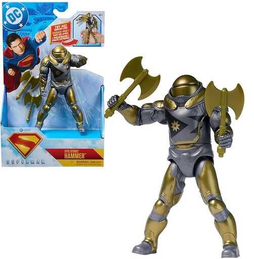 DC Comics Superman The Hammer Deluxe Action-Figur (15 cm) – Sammel- & Spielfigur ab 4 Jahren - Amazon Prime DC Comics Superman The Hammer Deluxe Action Figur (15 cm) – Sammel & Spielfigur ab 4 Jahren Amazon Prime