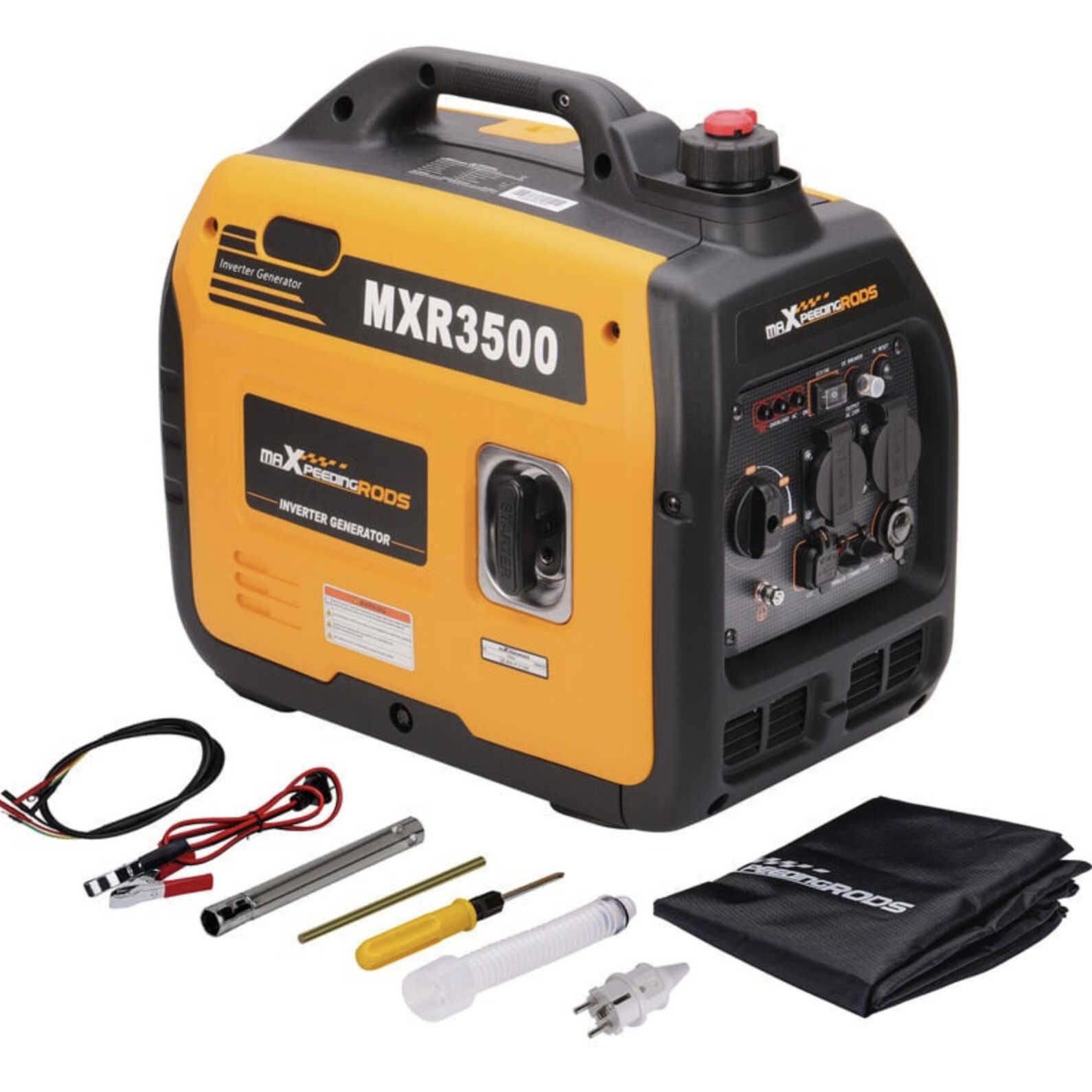 MaXpeedingrods MXR3500 Stromerzeuger Inverter 3300W Benzin 4 Takt für 449€ statt 529,99€