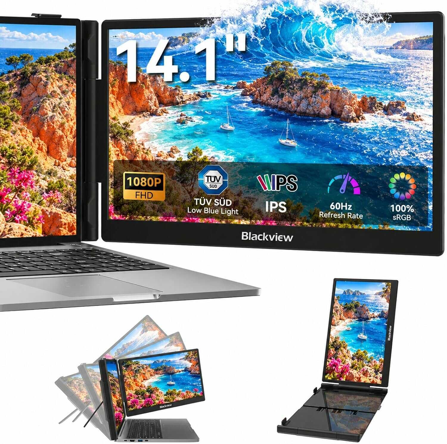 Black View SCM 5Laptop Monitor Erweiterung für 93,49€ statt 169,99€ Black View SCM 5Laptop Monitor Erweiterung für 93,49€ statt 169,99€