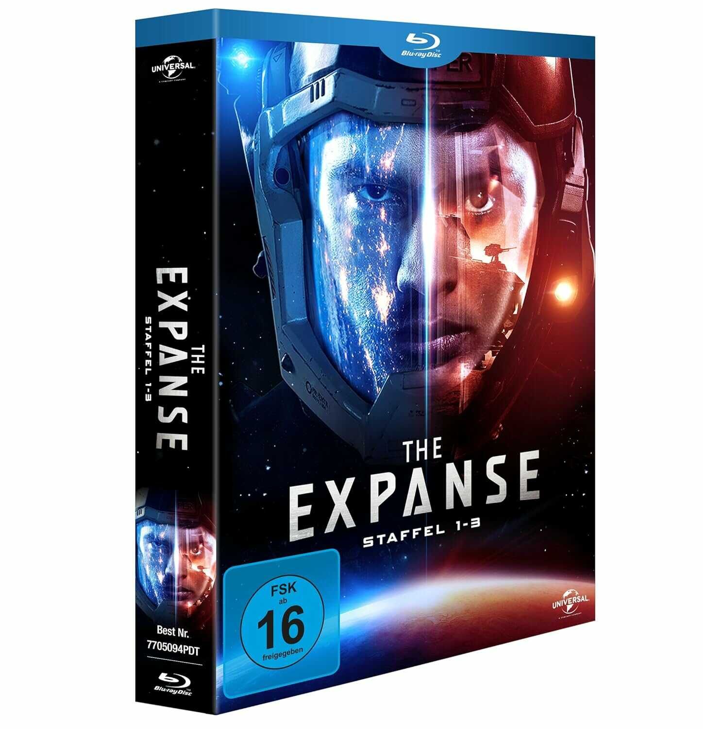 The Expanse - Staffel 1-3 - Blu-ray Box-Set (36 Folgen auf 8 Blu-rays 47,33€ statt 55,68€ The Expanse Staffel 1 3 Blu ray Box Set (36 Folgen auf 8 Blu rays 47,33€ statt 55,68€