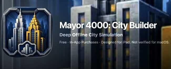 iOS: Mayor 4000 Citybuilder Gratis vollversion freischalten iOS: Mayor 4000 Citybuilder Gratis vollversion freischalten