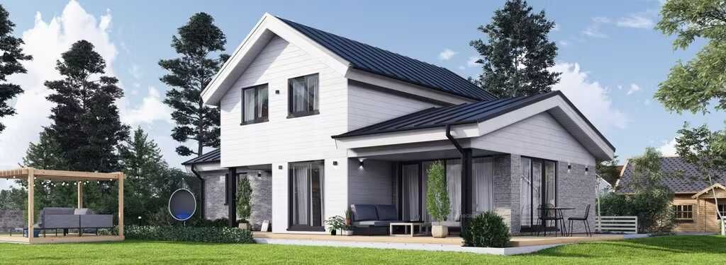 Fertighaus aus Holz HOLLAND PV (Isoliert, KfW55), 116 m² für 98326,00€ (statt 108606,00€) Fertighaus aus Holz HOLLAND PV (Isoliert, KfW55), 116 m² für 98326,00€ (statt 108606,00€)