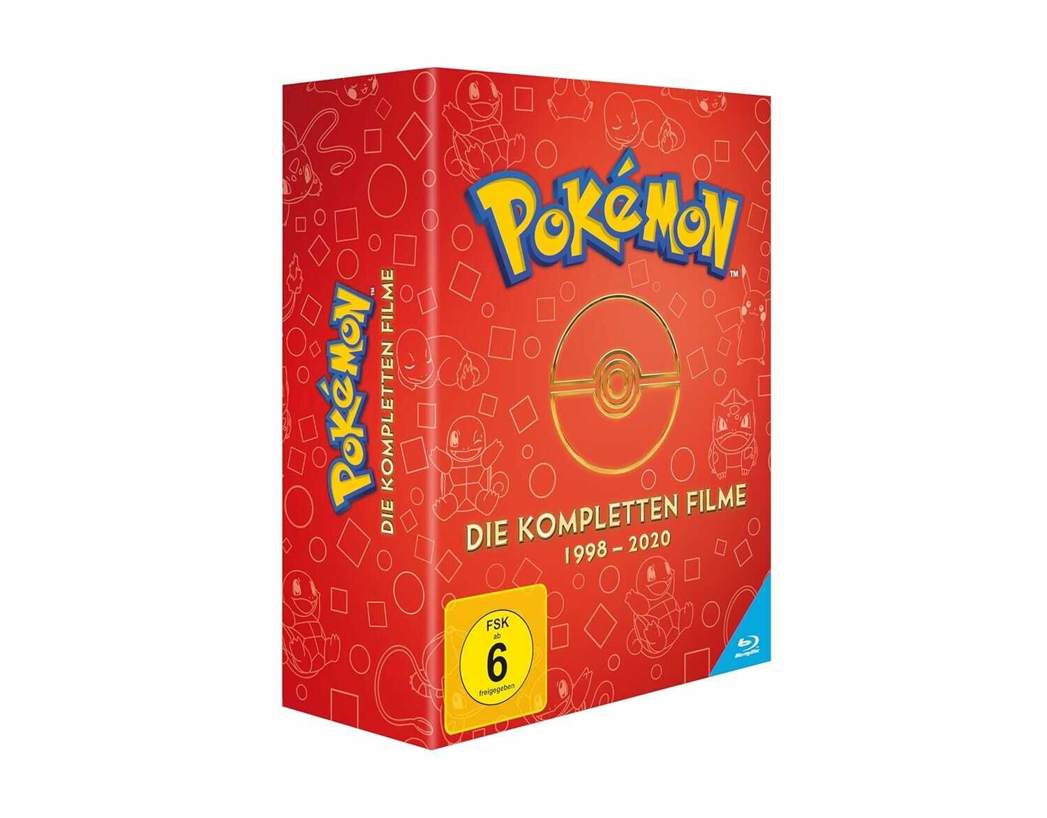 Pokémon   Die kompletten Filme   Alle 23 Filme in einer Box (Limited Edition) 122,57€ statt 129,99€