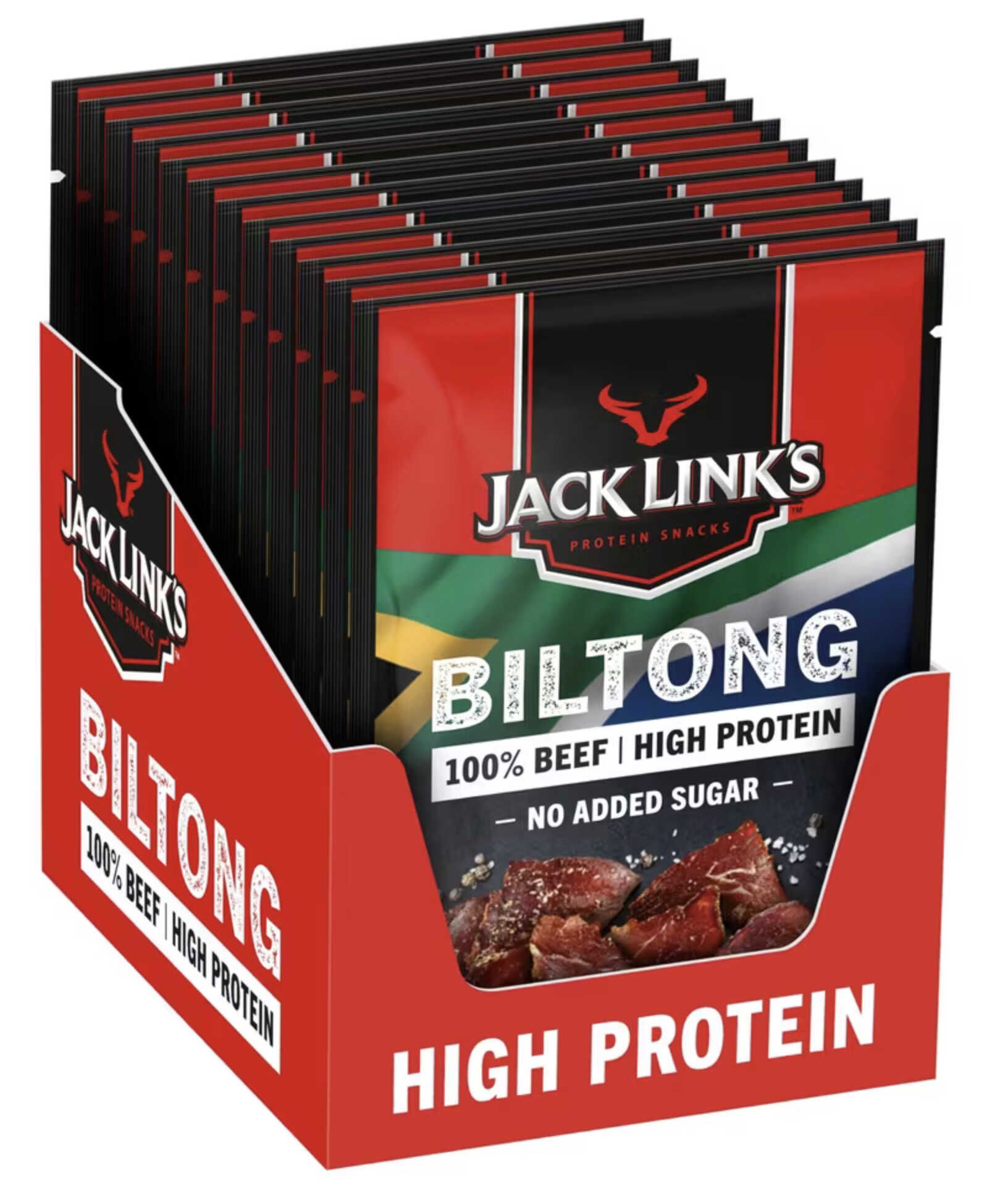 12er Pack Jack Links Biltong Jerky Original ab 28,82€ statt 42€ 12er Pack Jack Links Biltong Jerky Original ab 28,82€ statt 42€