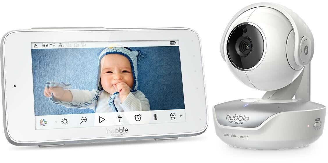 Hubble Connected Nursery Pal Deluxe Babymonitor mit Touchscreen
