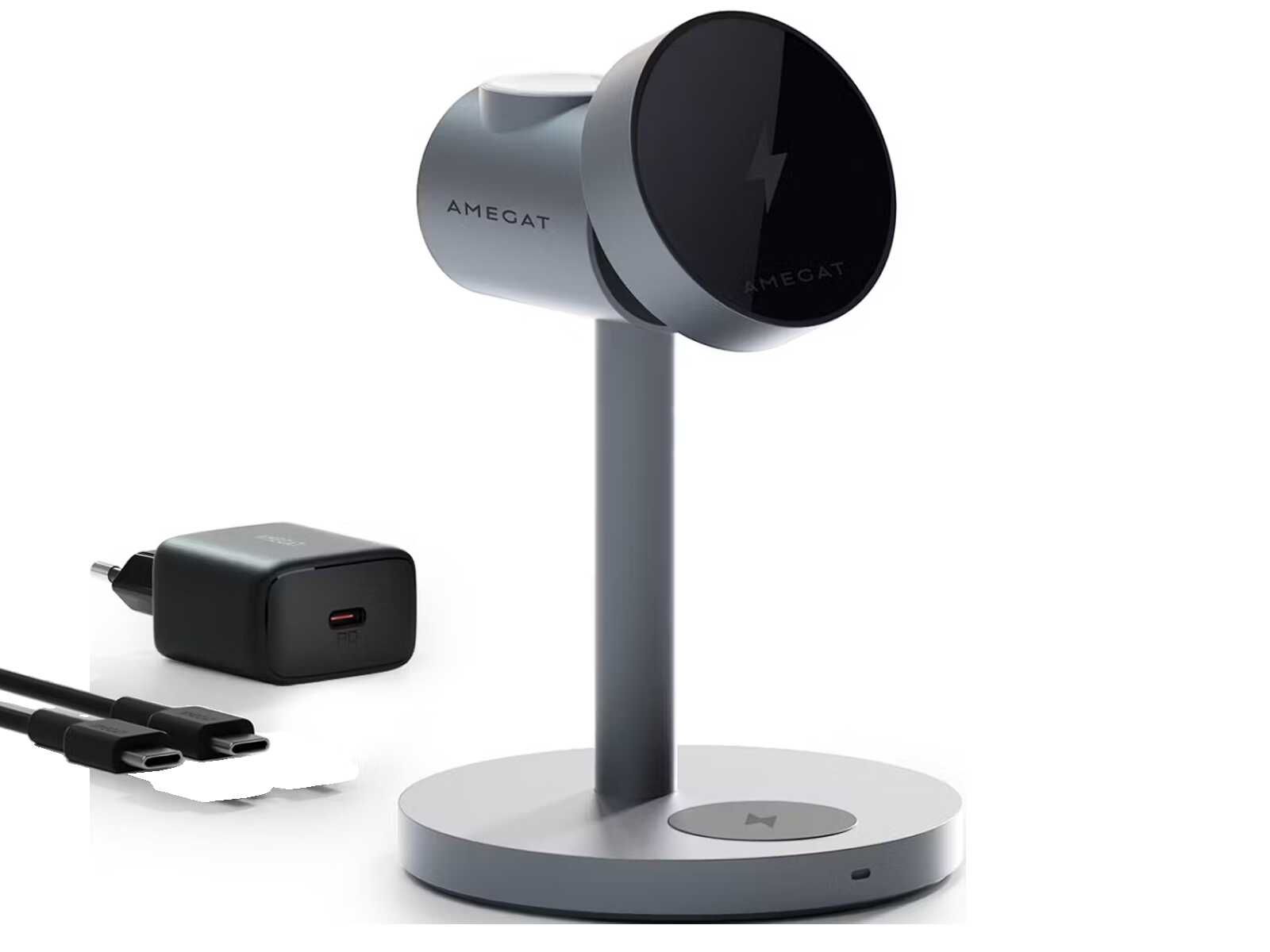 Amegat Qi Ladegerät | Qi 2.0 | MagSafe