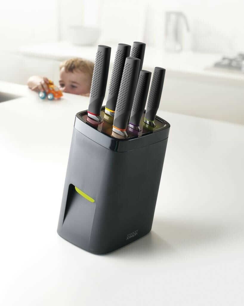 Joseph Joseph LockBlock Messer Set mit Messerblock | 6 teilig