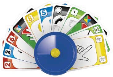 AMIGO 04921 Spielkartenhalter, Medium, Blau für 2,59€ statt 6,31€