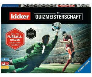 Ravensburger 26288   kicker   Die Quizmeisterschaft, Spiel für Fußballfans, Quizspiel  für 10,14€ PVG 22,39€