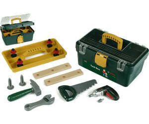 Theo Klein 8305 Bosch Werkzeugbox I Mit batteriebetriebenem Akkuschrauber  für 20.33€ PVG 33,69€