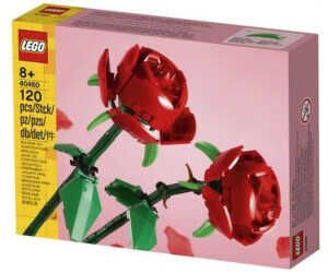 LEGO Creator Rosen, künstliche Blumen Set, kompatibel mit Blumensträußen  für 9,99€ PVG 13,49€