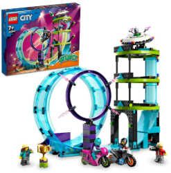 LEGO 60361 City Stuntz   Ultimative Stuntfahrer Challenge für 32,70€ statt 45,99€
