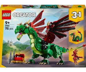 LEGO Creator 3in1 Grüner Drache   Spielzeug   Umbaubar in Spielzeug Seeschlange oder Phönix Figur für 39,99€ PVG 44,94€