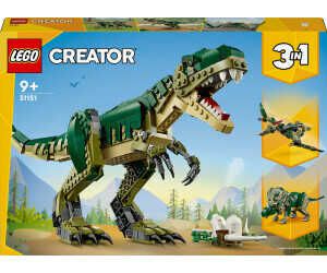 LEGO Creator T.Rex, 3 in 1 Dino zum Umbauen in einen Triceratops oder Pterodaktylus für 34,99€ PVG 39,98€