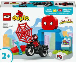 LEGO DUPLO Marvel Spins Motorrad Abenteuer   Motorikspielzeug zur TV Serie für 7,99€ PVG 13,18€