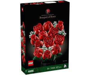 LEGO Botanicals Rosenstrauß   Kunstblumen als Zimmer Deko   Botanik Kollektion Set  für 34,99€ PVG 39,98€