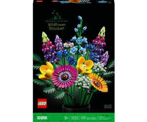 LEGO Botanicals Wildblumenstrauß Set   Künstliche Blumen mit Mohn und Lavendel für 39,59€ PVG 41,75€