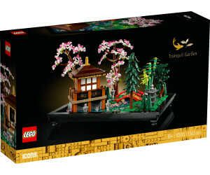 LEGO 10315 Icons Garten der Stille, botanical Zen Garten Set für Erwachsene mit Lotusblumen für 62,90€  PVG 72,99€