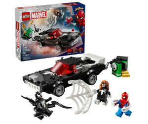 LEGO Marvel Spider Man Mech vs. Venom Muscle Car   Auto Spielzeug mit 3 Superhelden Minifiguren für 17,99€ PVG 22,98€