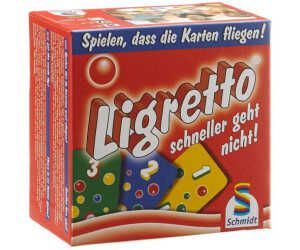 Schmidt Spiele 01301   Ligretto rot, Kartenspiel für 6,99€ PVG 13,28€