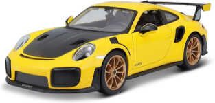 Bburago Porsche 911 GT2 1:24 Modellauto, gelb für 10,39€ statt 15,89€