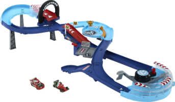 Mattel HXJ32 Disney Pixar Cars   GRC Sprung Rennstrecke Spielset für 31,95€ statt 38,99€