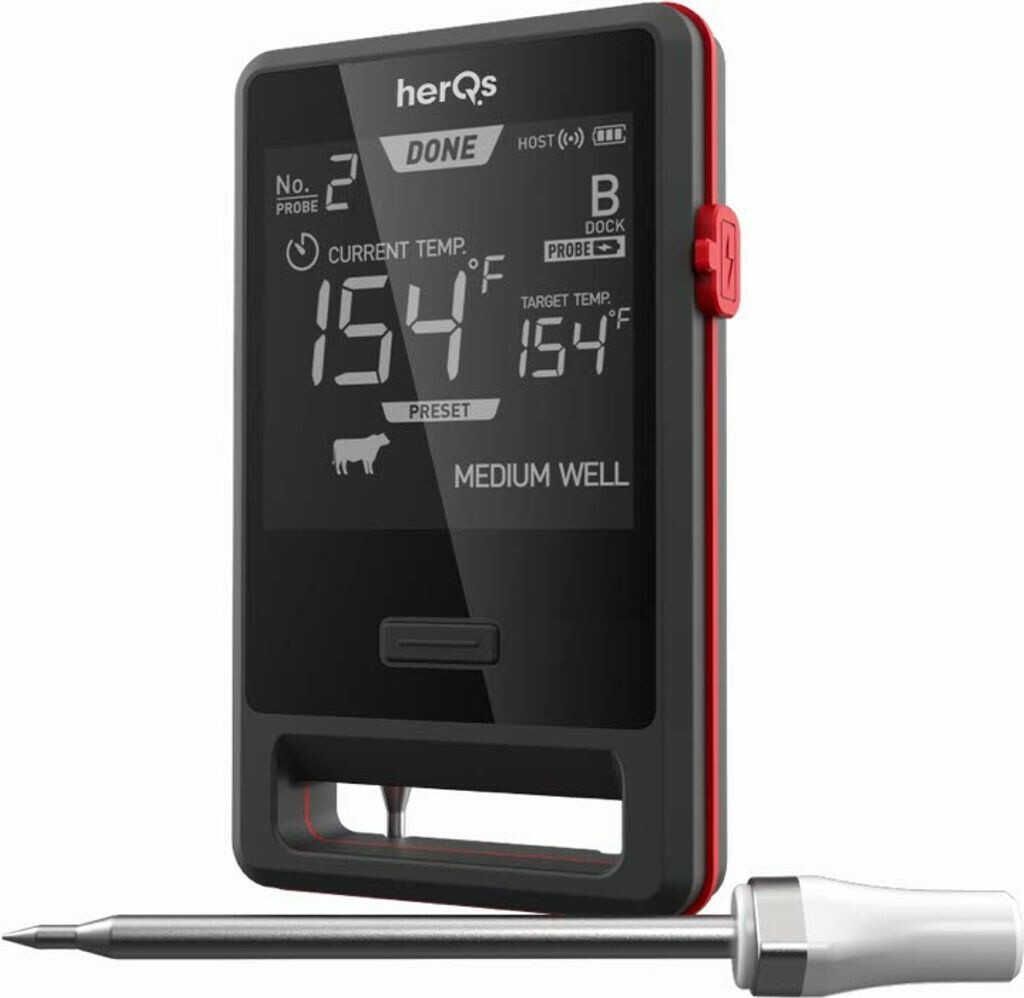 HerQs Pin Pro Grillthermometer