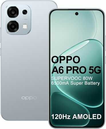 Oppo A6 Pro 5G - 6,57 Oppo A6 Pro 5G 6,57 Smartphone (8+256GB, 6500mAh, 80W, 120Hz) für 225€ inkl. Versand (statt 245€)