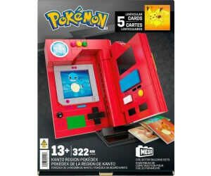 MEGA Pokémon Bauspielzeug für Erwachsene, zusammenbaubarer Kanto Region Pokédex mit 322 Teilen für 17,99€ PVG 27,76€