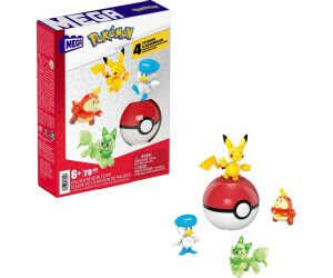 MEGA POKÉMON Paldea Region   Pikachu und die ersten Partner Pokémon Felori, Krokel und Kwaks für 12,99€ PVG 16,38€ 