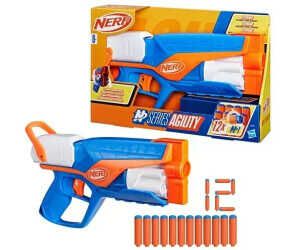 Nerf N Series Agility Blaster, leichte Bauweise mit rotierender Trommel und Spannschlitten   Für 5,85€ PVG 12,92€