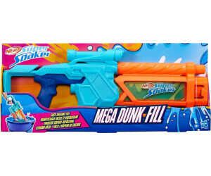 Nerf Super Soaker Mega Dunk Fill Wasserblaster, extra großer Tank mit 1050 ml Füllvermögen für 9,69€ PVG 22,30€