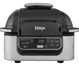 Ninja Foodi Grill & Airfryer, 5,7L Heißluftfritteuse, Air Fryer, spülmaschinenfeste Teile, 5 in 1  Für 119,00€ PVG 129,99€