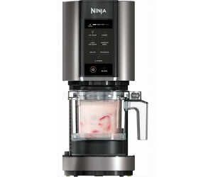 Ninja Creami Eismaschine 7 Programme, spülmaschinenfest, inkl. Rezeptheft für 149,99€ PVG 161,40€