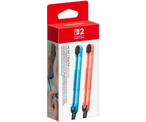 Nintendo Joy Con 2 Handgelenksschlaufen Paar (hellblau hellrot) für 11,50€ PVG 15,98€