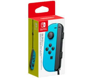 Nintendo Switch Joy Con neon blau links für 29,78€ PVG 34,99€ 
