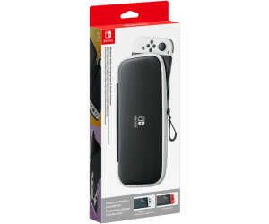 Nintendo Switch Tasche &  Schutzfolie   Schwarz/Weiß für 11,99€ PVG 18,97€