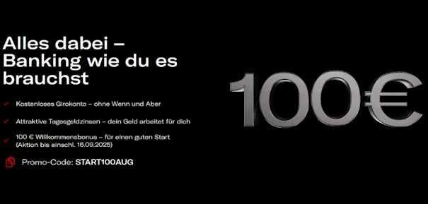 Openbank: 100€ Neukundenbonus  für Tagesgeldkonto oder Girokonto Eröffnung