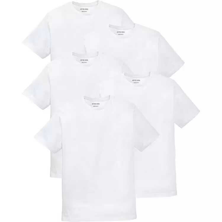 5er Pack Otto Kern Herren T Shirts mit Rundhals Ausschnitt für 29,19€ (Vergleich: 39,99€)
