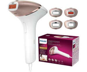 Philips BRI948/00 Lumea Prestige IPL Haarentfernungsgerät mit 4 Aufsätzen für 339,99€ PVG 549,99€