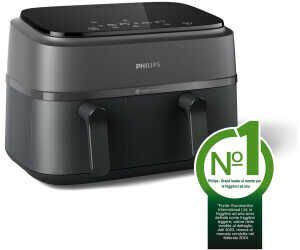Philips Airfryer Dual Basket 3000 Series, 9L, 2 Körbe, 2 Gerichte gleichzeitig fertig für 133,00€ PVG 169,00€ 
