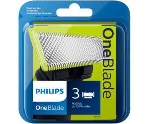 Philips OneBlade Original Ersatzklingen Elektrorasierer 3er Pack, QP230/50 für 16,99€ PVG 23,90€