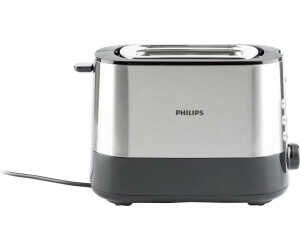 Philips Toaster – 2 Toastschlitze, 7 Stufen, Brötchenaufsatz, Auftaufunktion, Abschaltautomatik, Liftfunktion, schwarz (HD2637/90) für 24,99€ PVG 35,99€  Philips Toaster – 2 Toastschlitze, 7 Stufen, Brötchenaufsatz, Auftaufunktion, Abschaltautomatik, Liftfunktion, schwarz (HD2637/90) für 24,99€ PVG 35,99€