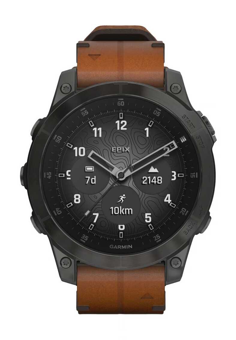Garmin Epix gen 2 Sapphire Titan AMOLED Touchscreen Smartwatch für 622,94€ statt 849€